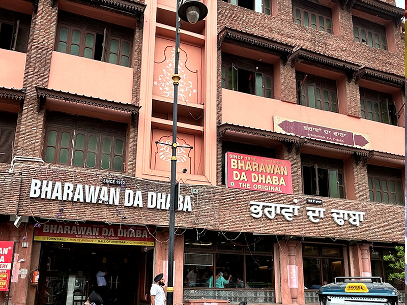 Authentic Amritsar Experience at Bharawan Da Dhaba