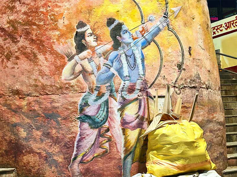 Shri Ram in Colors: A Heroic Tale on Concrete