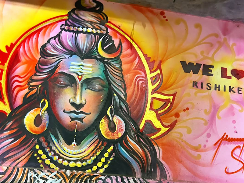 Mahadev Graffiti: The Modern Canvas of Spiritual Power